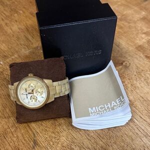 Michael Kors Gold-Tone Women's Watch
